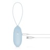 LUV EGG BLUE Egg Rechargeable Silicone 12 modes