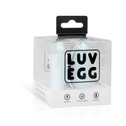 LUV EGG BLUE Egg Rechargeable Silicone 12 modes