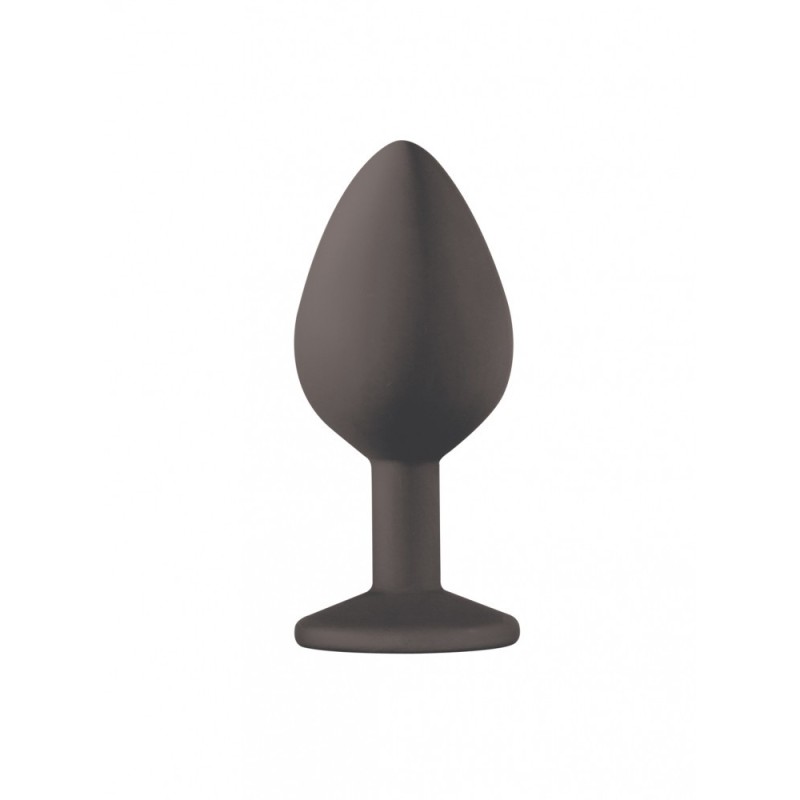 Anal Silicone Jewel Emotions- Black- Diamond - M Cut