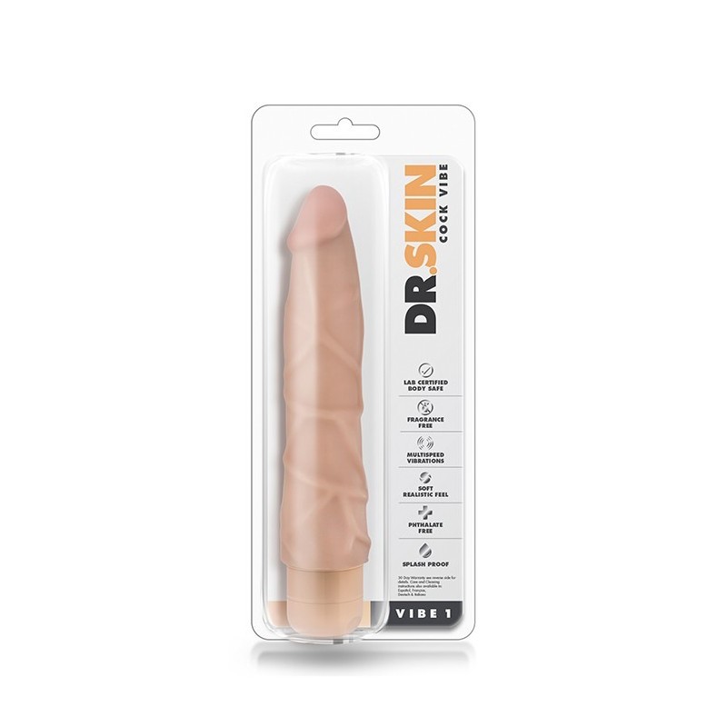 DR SKIN COCK VIBE 1 vibrador 22,8x5cm