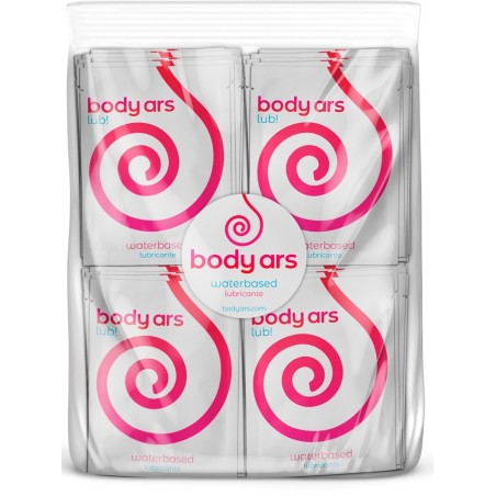 100 Pods Body Ars Water-based Lubricant - about 4 ml