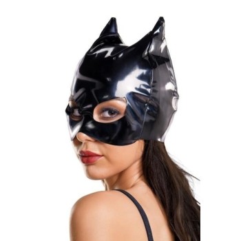 Máscara Gata Wetlook Negro Ann 2