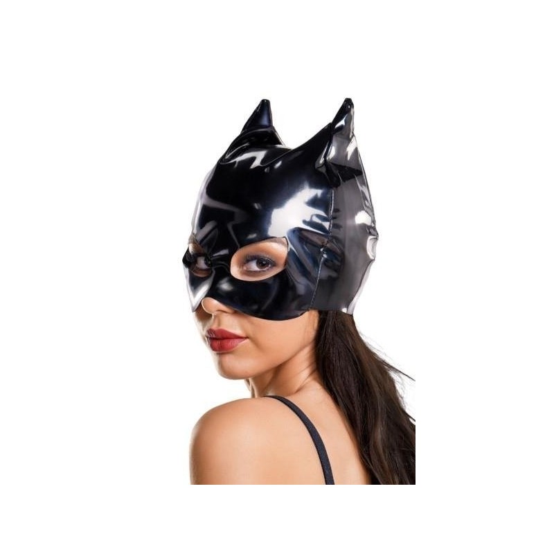 Mask Cat Wetlook Black Ann