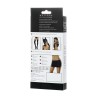 Minifalda Wetlook Negro Camren Talla L
