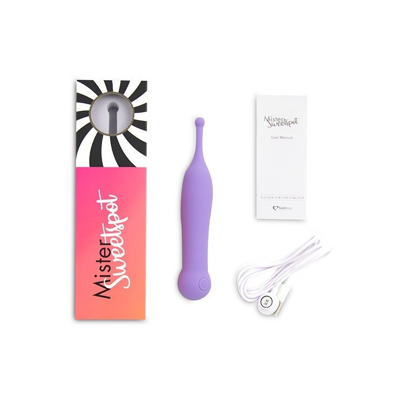 Mr Sweet Spot Lila - Vibrador Clitorial Recargable Feelztoys