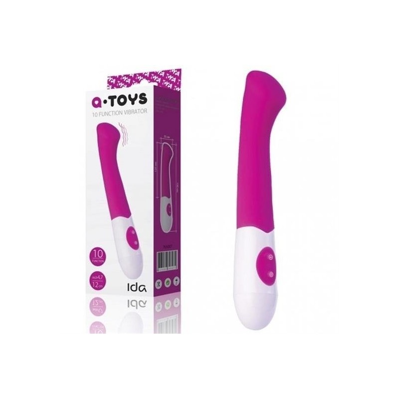 Ida Vibrator Silicone 10 modes 19cm