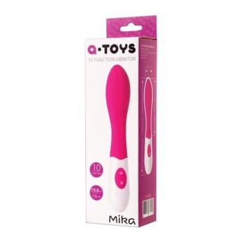 Mika Vibrador Silicona 10 modos 19,8cm 2