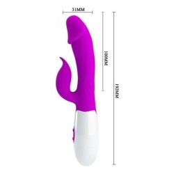 Peter Lila Vibrador Doble 30 modos