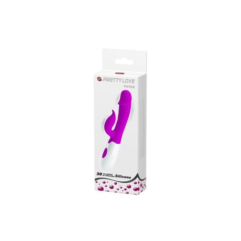 Peter Lila Vibrador Doble 30 modos