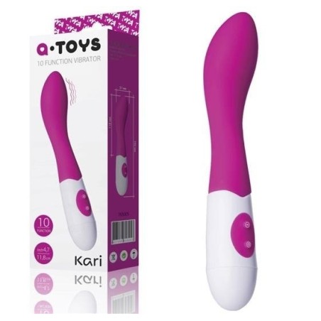 Kari Vibrador Silicona 10 modos 19,2cm