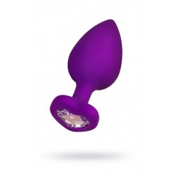 Diamond Heart Lilac Jewel Anal Corazon S Silicone 7x2cm ToDo A-TOYS