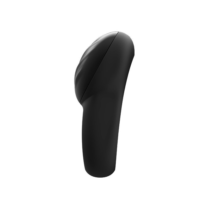 Signet Ring Negro incl. Bluetooth y App - 10 modos - Anilla Recargable