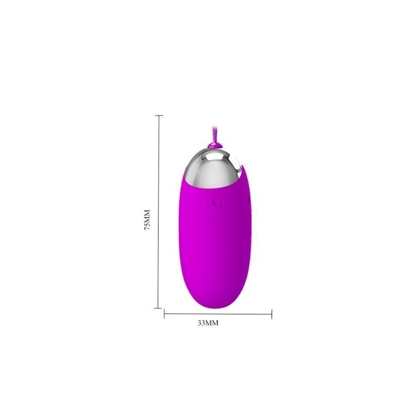 Huevo Vibrador Wireless Recargable 12 modos Berger Pretty Love