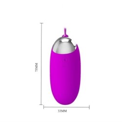 Huevo Vibrador Wireless Recargable 12 modos Berger Pretty Love