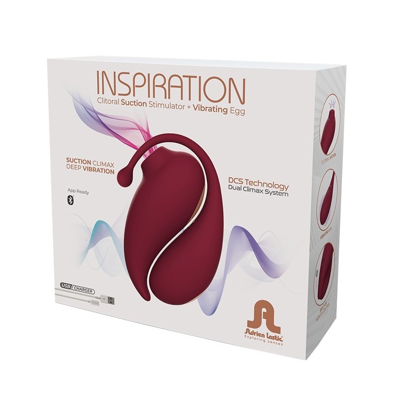 Inspiration Succionador + Huevo Vibrador con APP