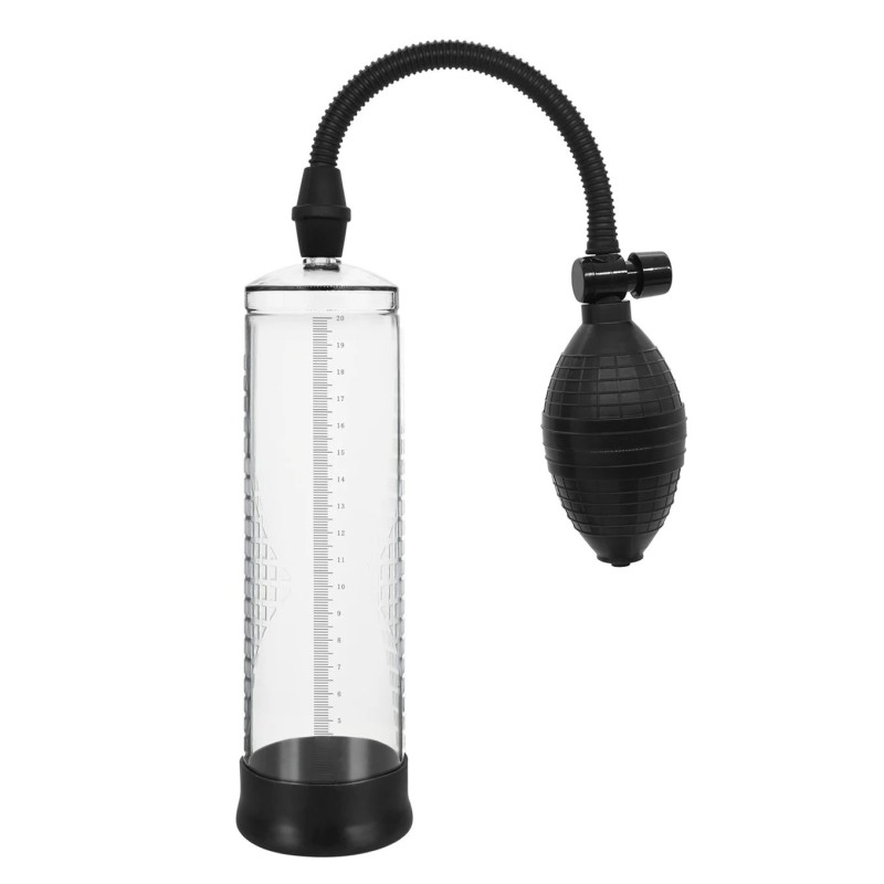 Transparent Power Pump for Men