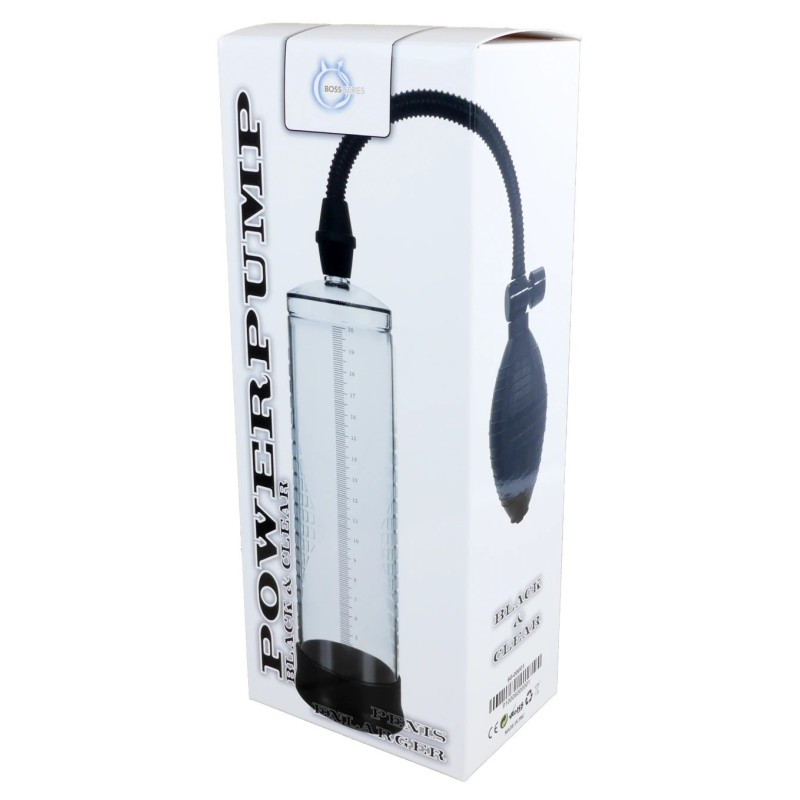Transparent Power Pump for Men