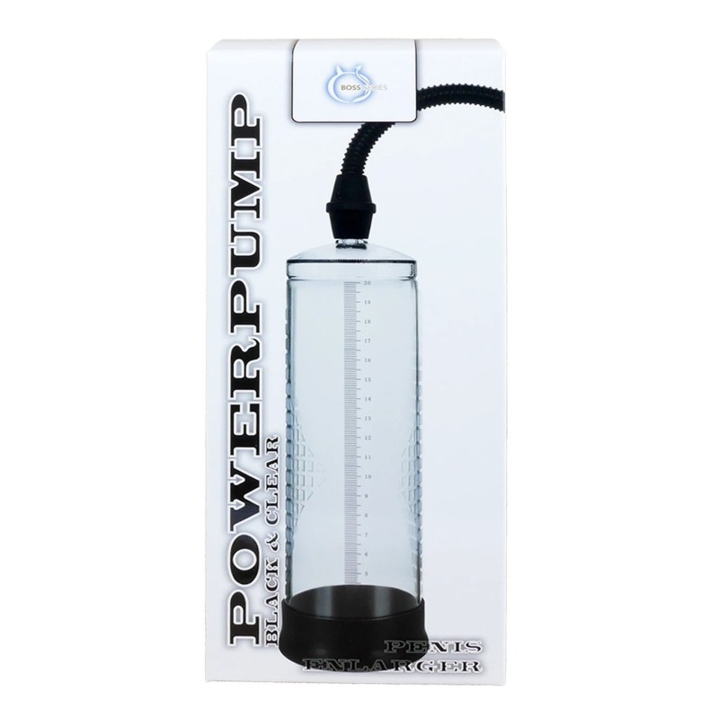 Transparent Power Pump for Men