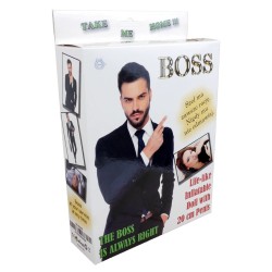 Boss Doll - The Boss - printed face - penis 20cm