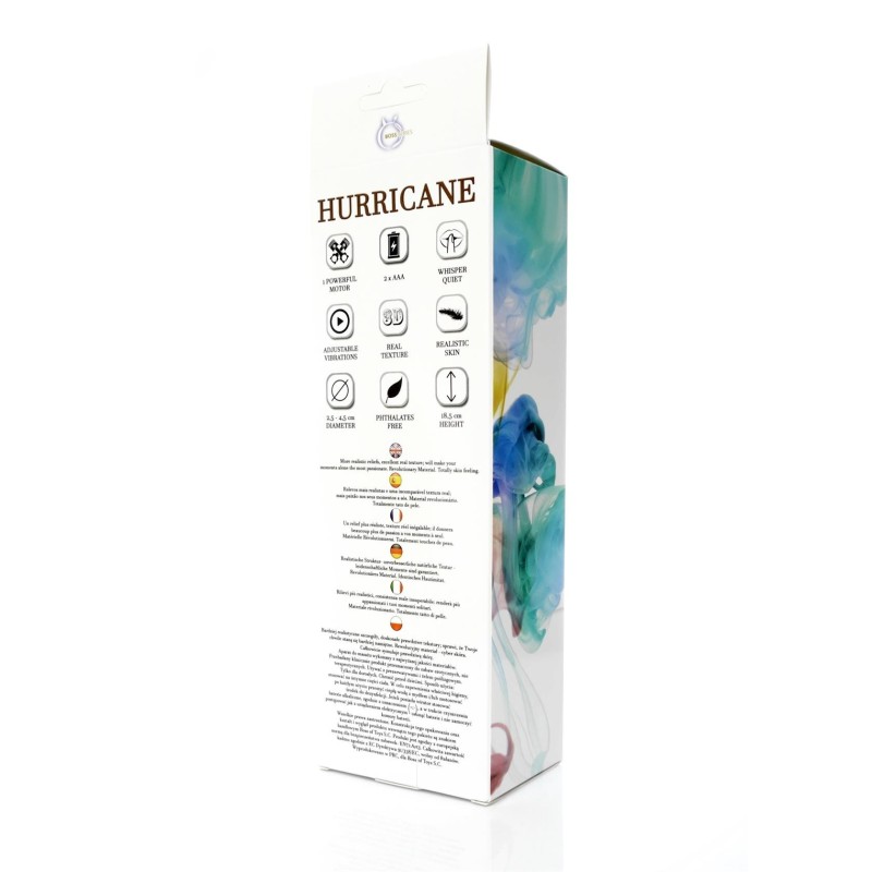 Hurricane Vibrator Ciber Skin 18cm Flesh