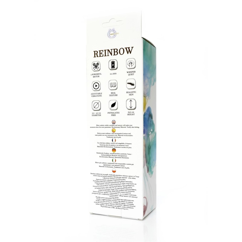 Rainbow Vibrador Ciber Skin 19cm Flesh