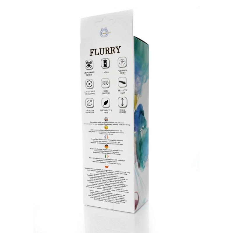 Flurry Vibrator Ciber Skin 20,5cm Flesh