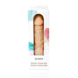 Sunny Vibrador 12 funciones Ciber Skin 20,5cm Flesh