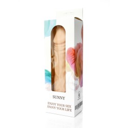 Sunny Vibrator 12 Functions Ciber Skin 20.5cm Flesh