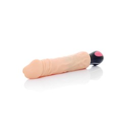 Jupiter Vibrador Flexible TPR Recargable Calor 12 modos 20,5cm x 4 cm A-TOYS