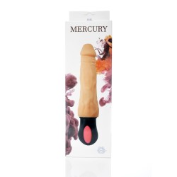 Mercury Vibrador Flexible TPR Recargable Calor 12 modos 20,5cm x 4 cm A-TOYS