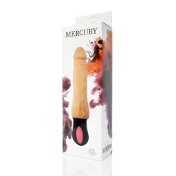Mercury Vibrador Flexible TPR Recargable Calor 12 modos 20,5cm x 4 cm A-TOYS