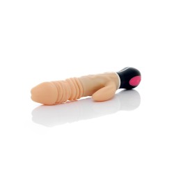 Uranus Vibrator Double Rotator TPR Rechargeable Up&Down 12modos 27cm
