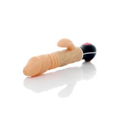 Uranus Vibrator Double Rotator TPR Rechargeable Up&Down 12modos 27cm