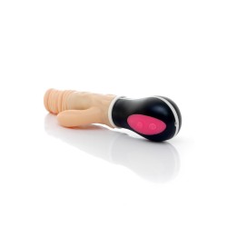 Uranus Vibrator Double Rotator TPR Rechargeable Up&Down 12modos 27cm