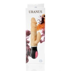 Uranus Vibrator Double Rotator TPR Rechargeable Up&Down 12modos 27cm
