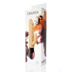 Uranus Vibrator Double Rotator TPR Rechargeable Up&Down 12modos 27cm