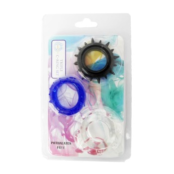 SET DE ANILLAS COLOR SURTIDAS 44-00017 2