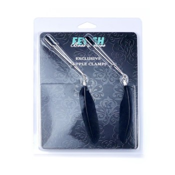 Pinzas para pezones con Plumas N14 2