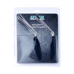 Pinzas para pezones con Plumas N14