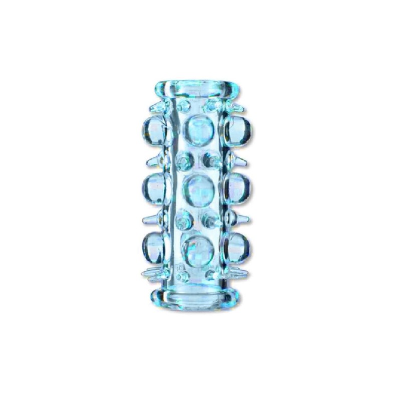 Blue TPR penis case 7cm
