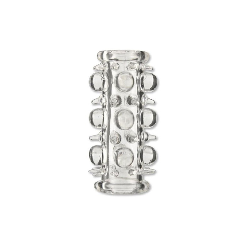 Transparent TPR penis case 7cm