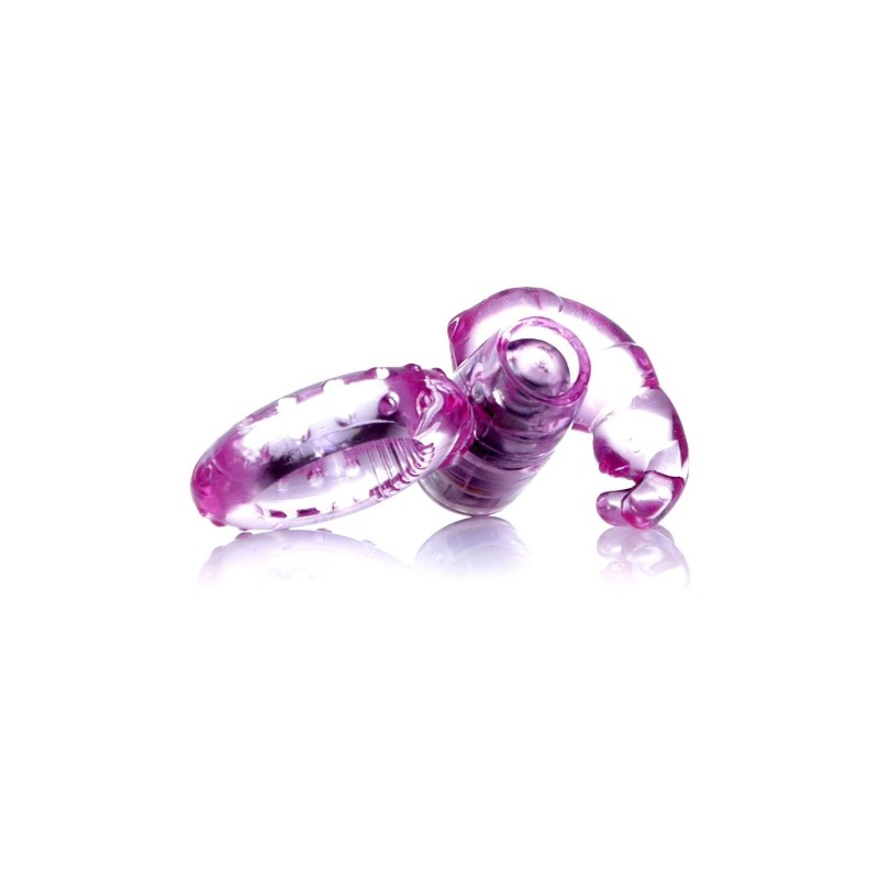 Vibrating Ring Pink Bunny in Blister