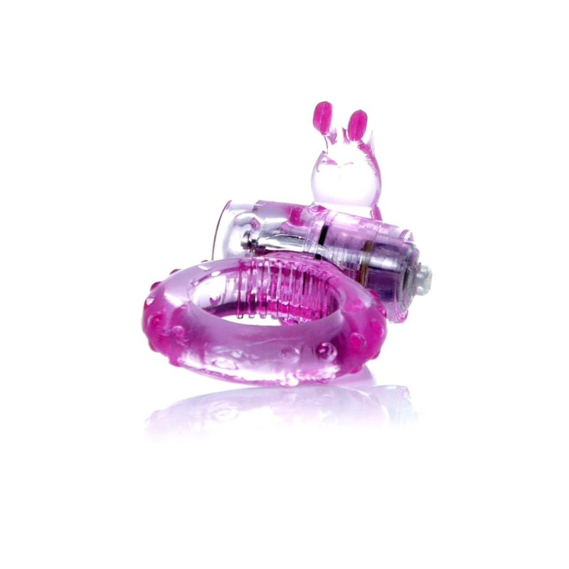Vibrating Ring Pink Bunny in Blister