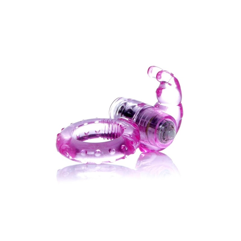 Anilla Vibradora Conejito Rosa en Blister