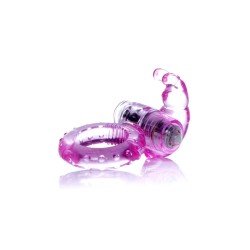 Vibrating Ring Pink Bunny in Blister