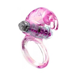 Anilla Vibradora Conejito Rosa en Blister