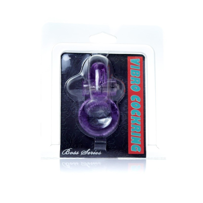 Vibrating Ring Lilac Bunny in Blister