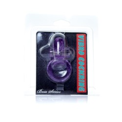 Vibrating Ring Lilac Bunny in Blister