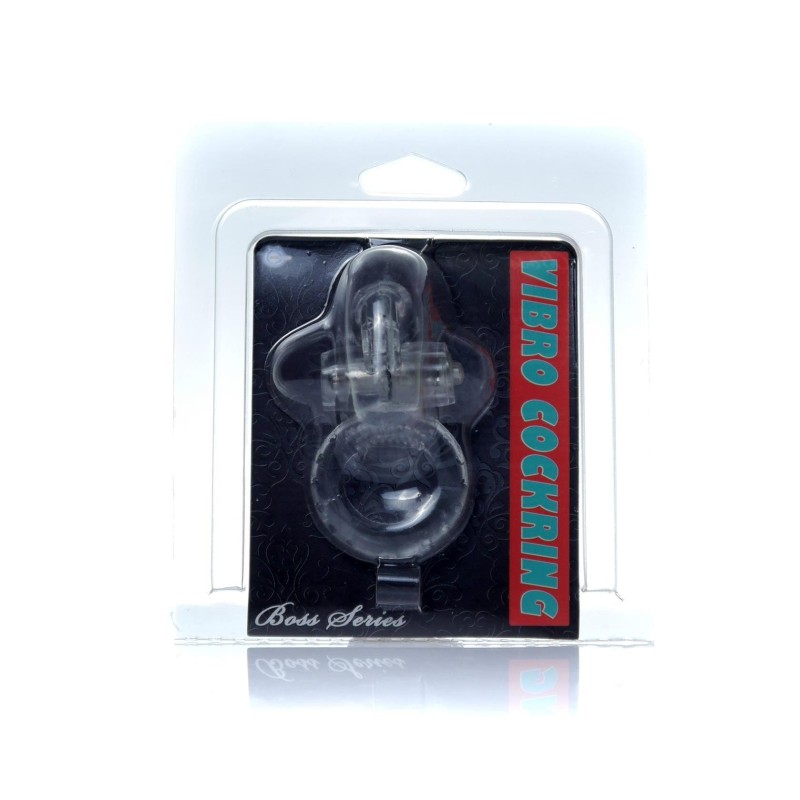 Transparent Bunny Vibrating Ring in Blister