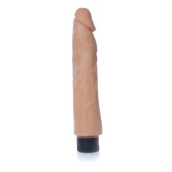Real Skin TPE Vibrator 23x4cm Flesh 67-00067